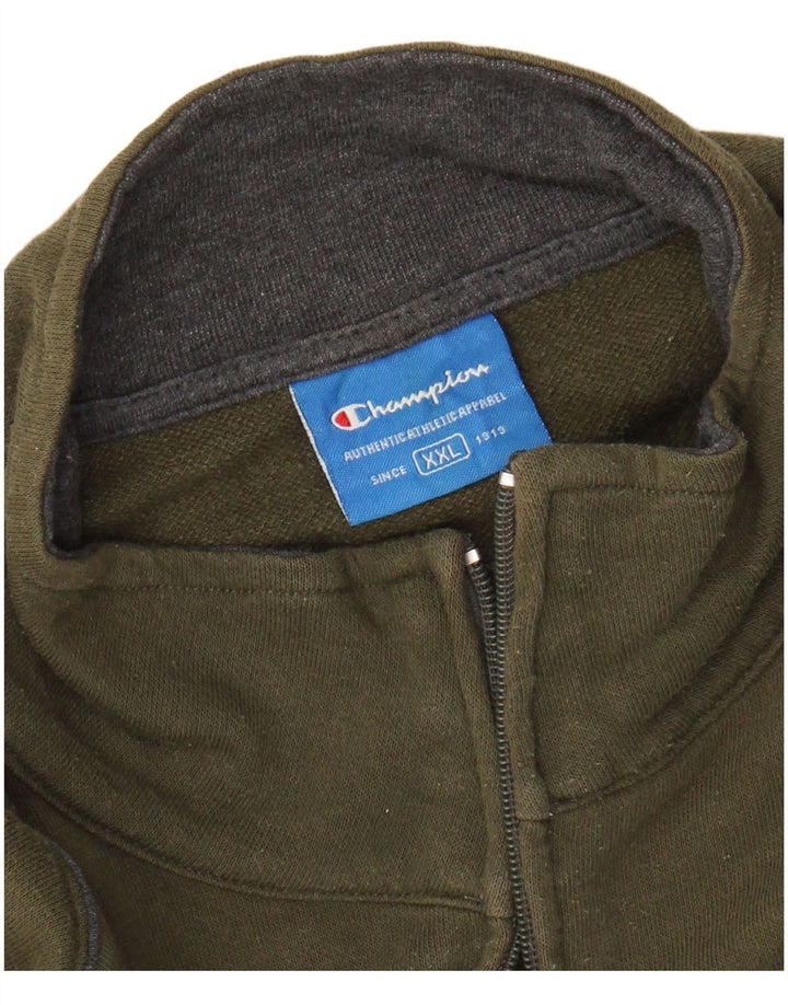 Jaqueta masculina de agasalho Champion 2XL cáqui