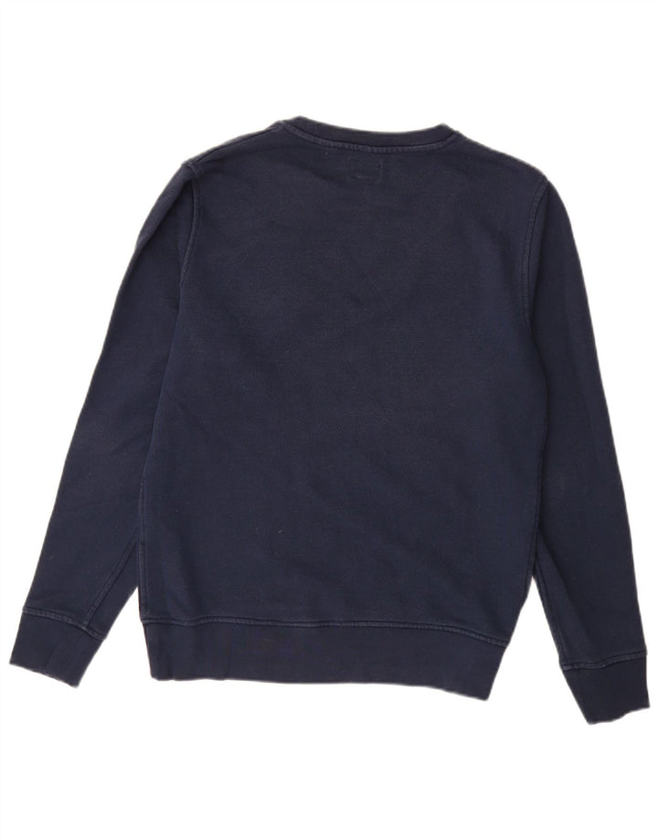 LEVI'S Moletom Masculino Jumper Pequeno Algodão Azul Marinho