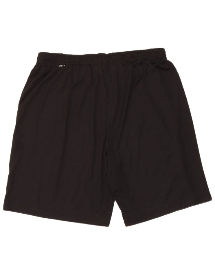 Shorts esportivos masculinos Puma grandes pretos