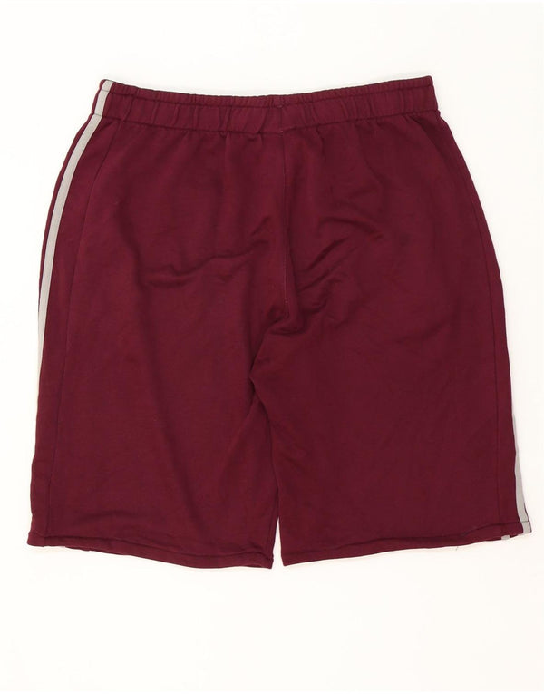 Adidas Mens Climalite Sport Shorts Grande Borgonha Poliéster