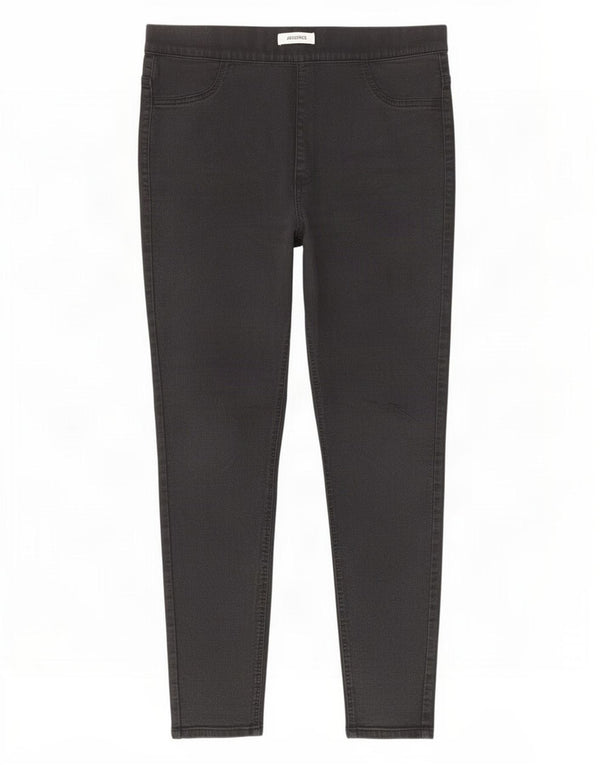Calça jeans feminina Marks & Spencer UK 16 grande W34 L27 algodão preto