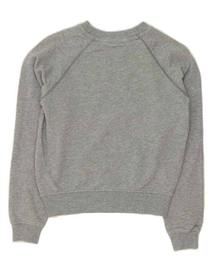 G-STAR Womens Graphic Sweatshirt Jumper UK 6 XS Grey Cotton Vintage G-Star and Second-Hand G-Star from Messina Hembry 