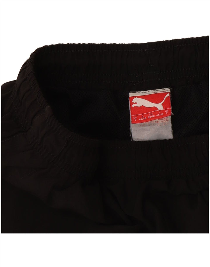 Calça de treino feminina Puma Graphic Capri Reino Unido 10 pequena preta