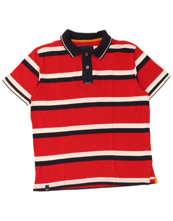 Camisa polo masculina Henri Lloyd XL listrada vermelha