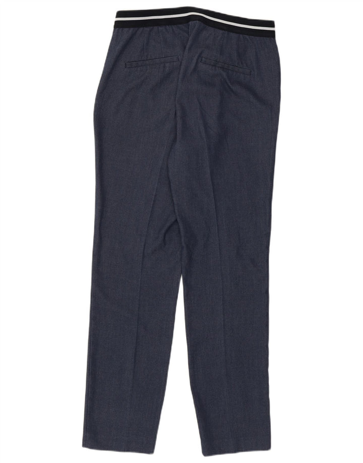 Calça Chino Cônica Feminina Zara Médio W28 L27 Azul Poliéster