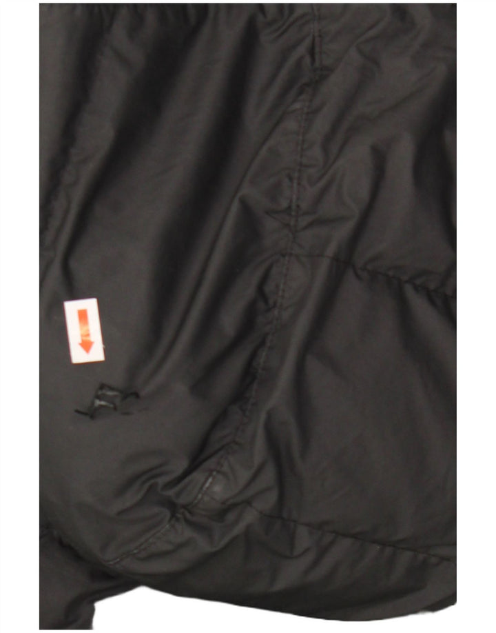 Jaqueta acolchoada com capuz Nike Boys 13-14 anos XL preto poliéster