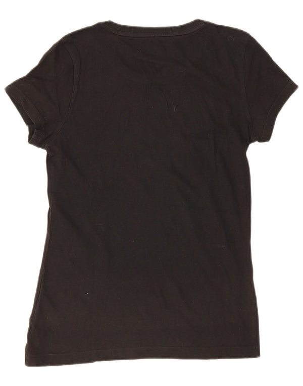 Camiseta Adidas Meninas Graphic 14-15 Anos Algodão Preto