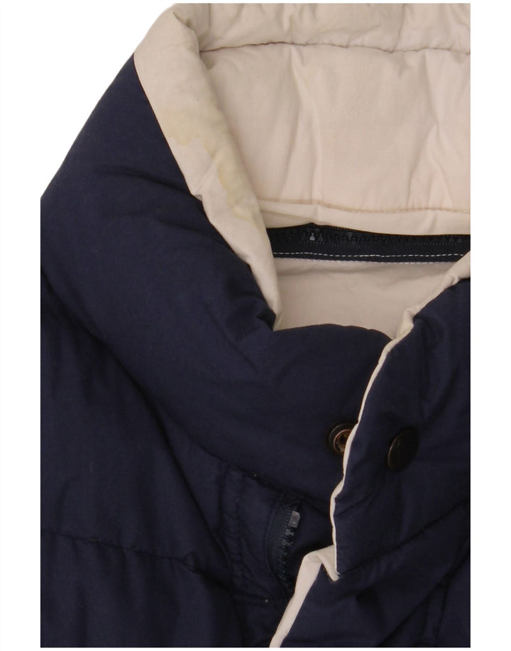 Jaqueta acolchoada reversível masculina Dolomite UK 38 poliéster azul marinho médio