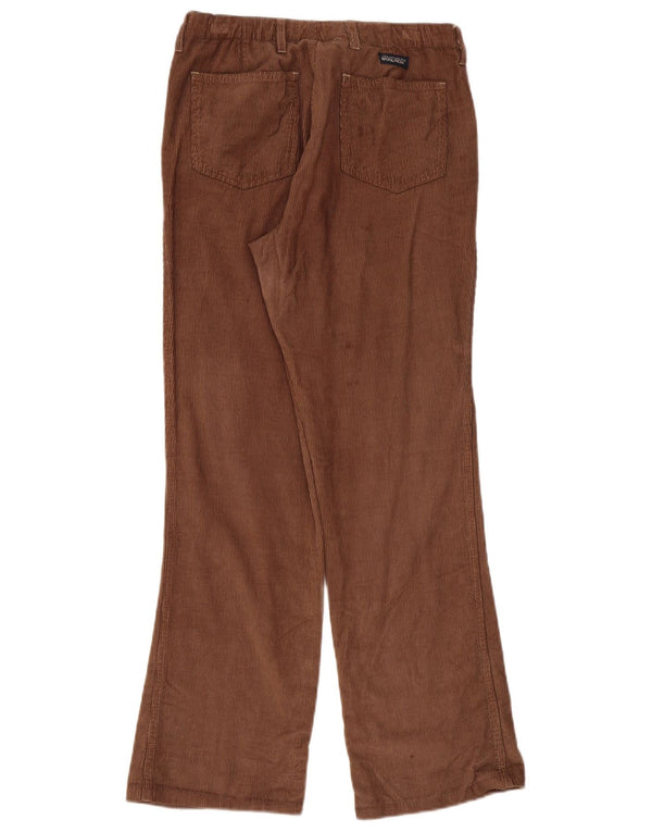 Calça masculina de veludo cotelê Woolrich W29 L29 algodão marrom