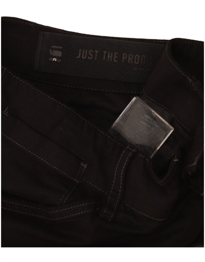 Calça cargo slim masculina G-STAR W36 L32 algodão preto