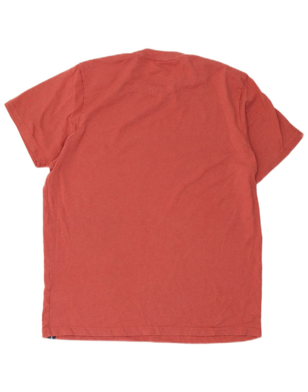 Camiseta masculina Weird Fish Top grande algodão rosa