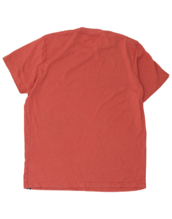 Camiseta masculina Weird Fish Top grande algodão rosa