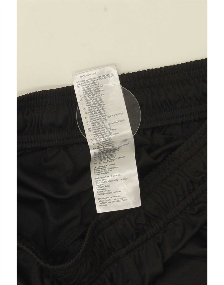 Adidas Womens Climalite Sport Shorts UK 12 Médio Preto Poliéster