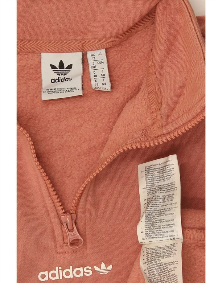 Adidas feminino oversized gráfico moletom jumper reino unido 12 médio laranja