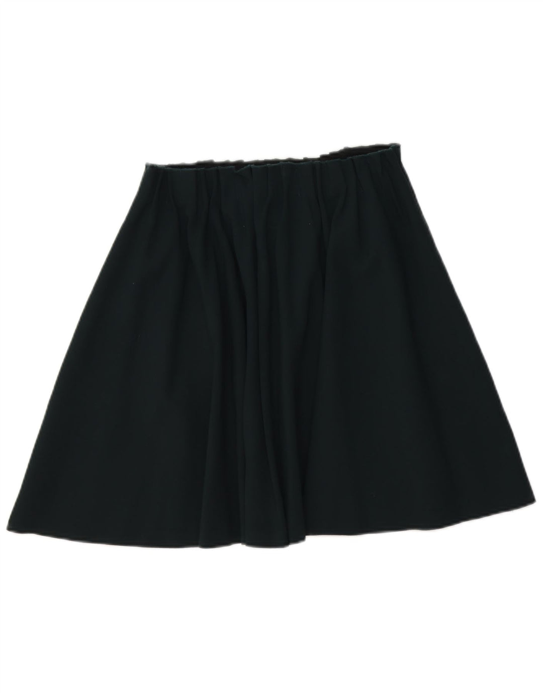 ZARA Saia feminina básica linha A médio W30 verde