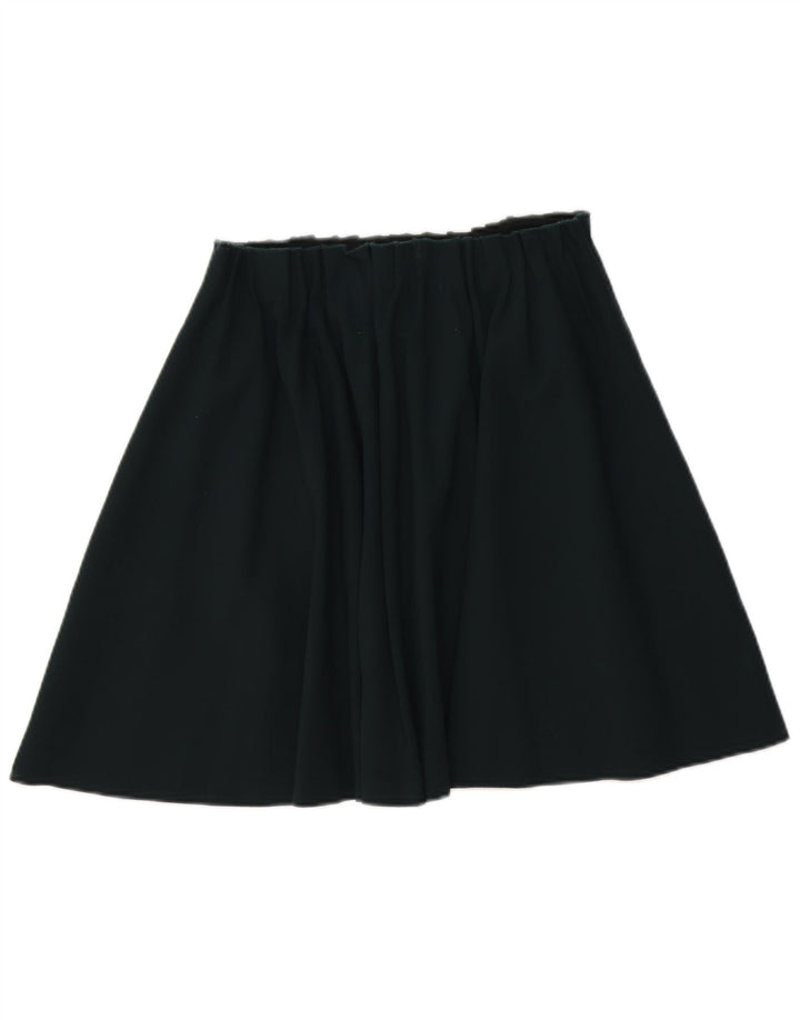 ZARA Saia feminina básica linha A médio W30 verde