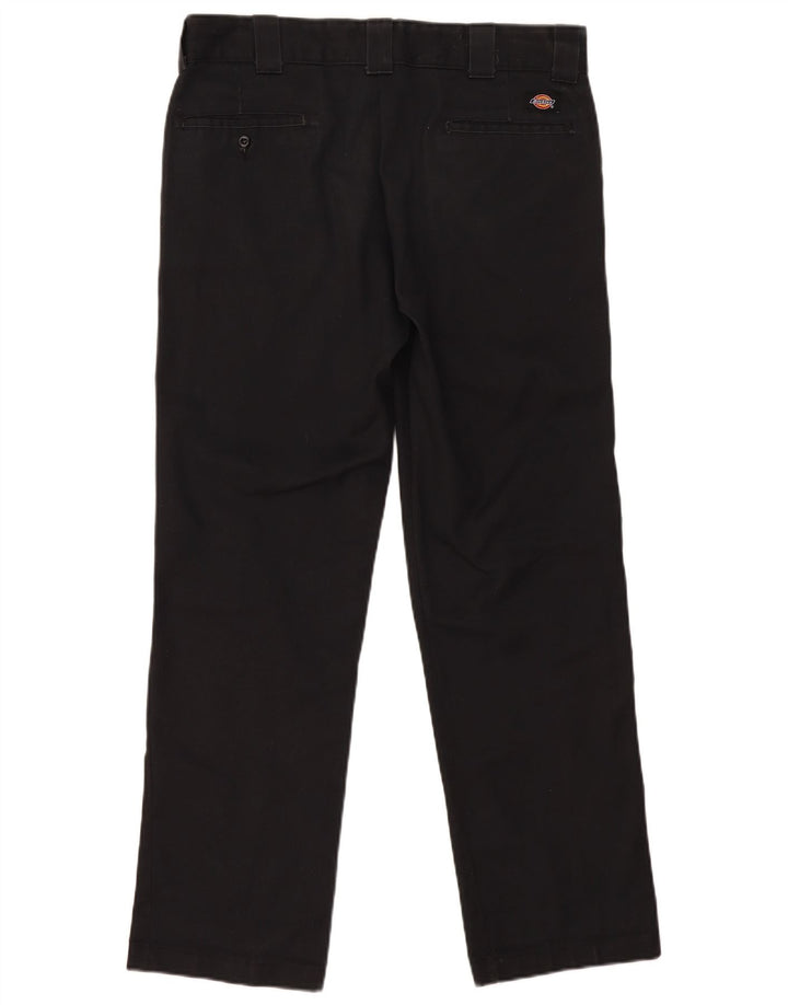 Calças Chino retas masculinas Dickies W36 L31 pretas