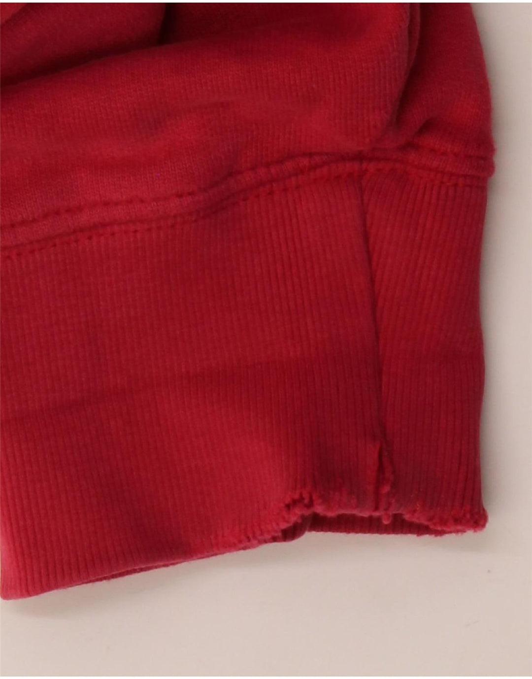 Suéter com capuz gráfico masculino VINTAGE médio algodão vermelho