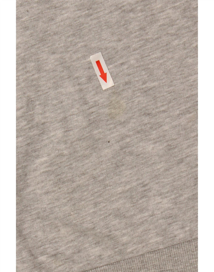Suéter Marks & Spencer feminino cropped Reino Unido 14 grande cinza manchado