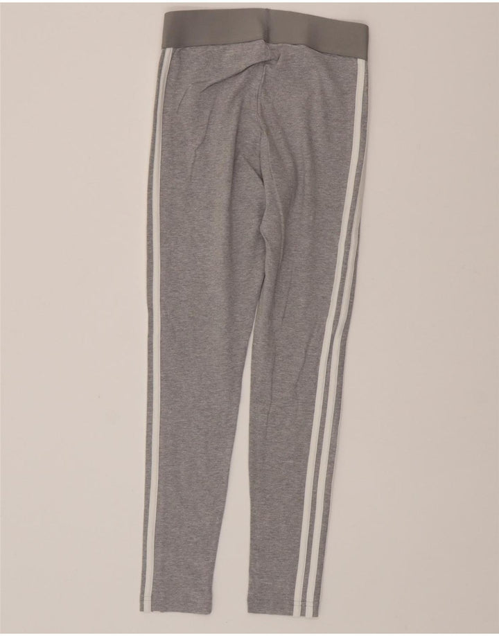 Leggings ADIDAS Femininas UK 4/6 XS Cinza
