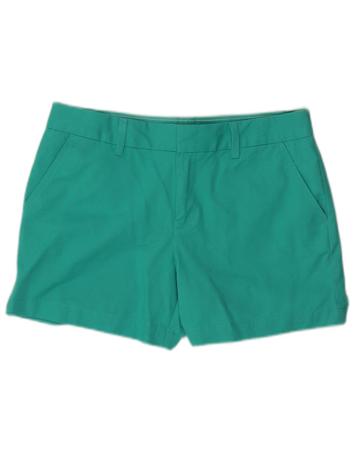 Shorts Chino feminino Tommy Hilfiger EUA 8 médio W32 algodão verde