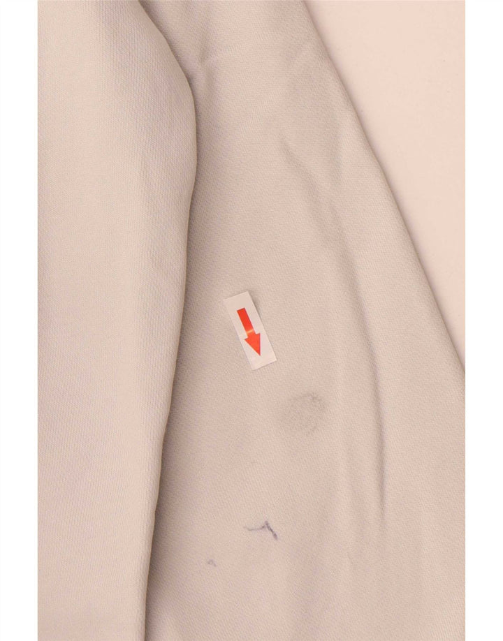 Nike Mens Hoodie Jumper Pequeno Algodão Cinza