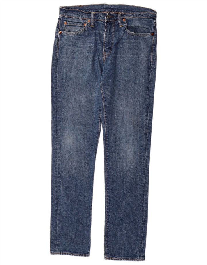LEVI'S Masculino 511 Slim Jeans W32 L32 Azul Algodão