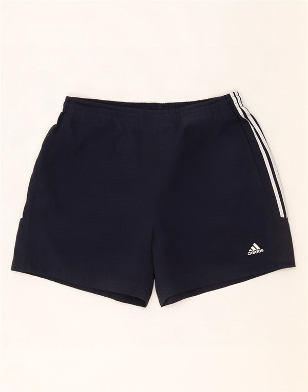 Shorts esportivos femininos Adidas UK 16 grande azul marinho