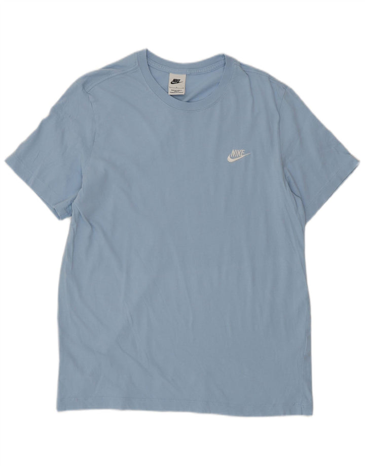 Camiseta feminina Nike UK 16 grande algodão azul