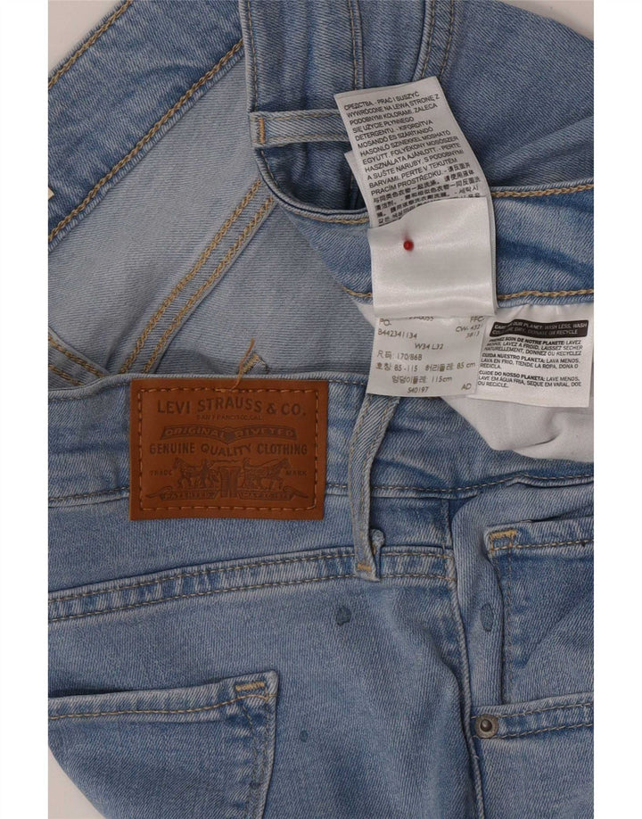 Calça jeans feminina Levi's 725 High Rise Bootcut W34 L32 Azul Lyocell
