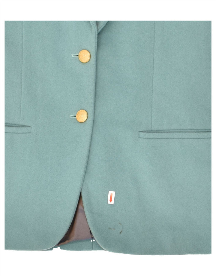 Jaqueta blazer feminina de 2 botões HENRY COTTONS IT 40 verde pequeno