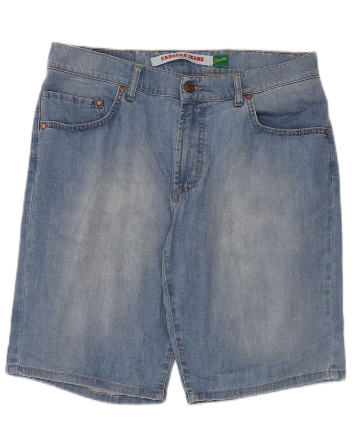 Shorts jeans masculino Carrera W34 grande azul