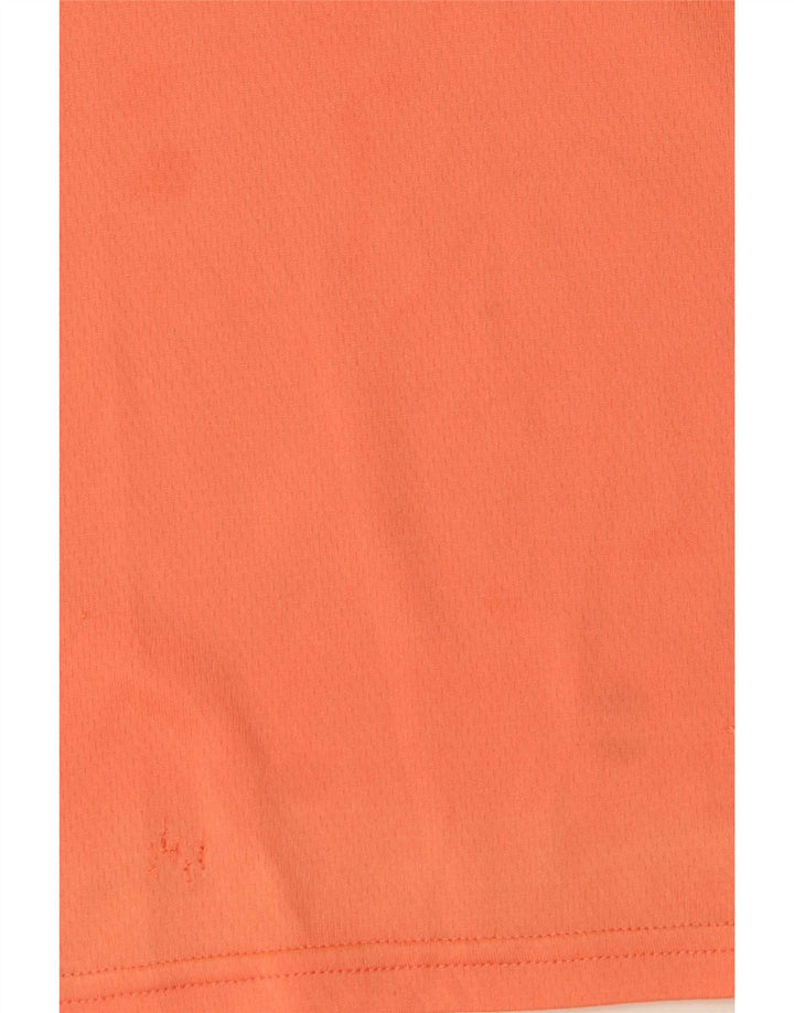 Camiseta feminina Puma Top UK 12 poliéster laranja médio