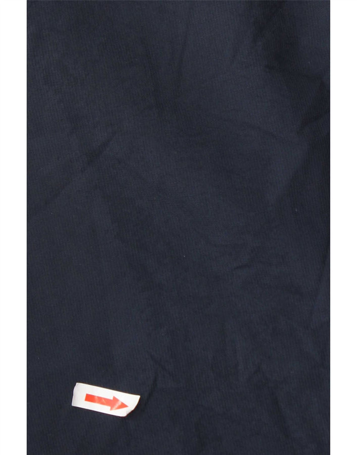 Calça de treino masculina Adidas 2XL azul marinho colorblock poliéster