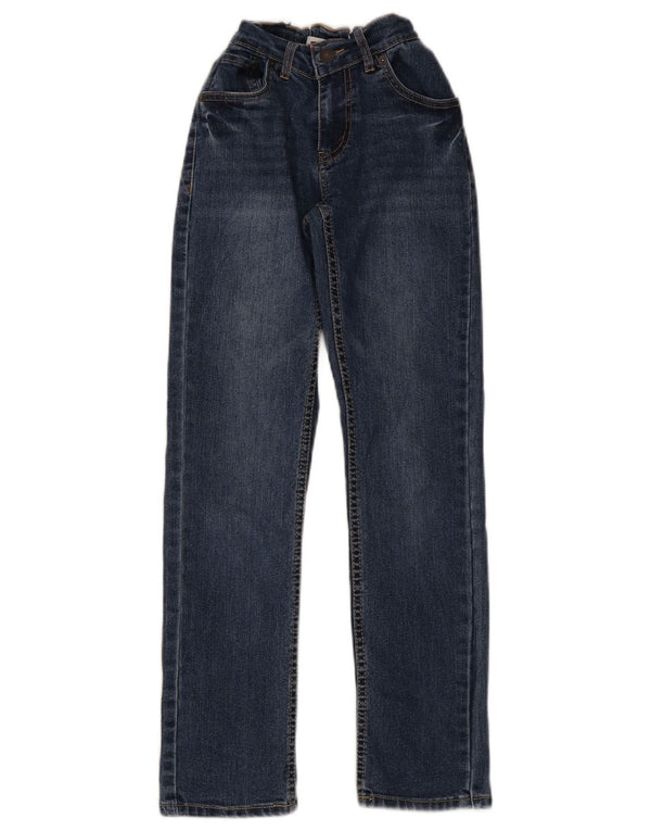 Jeans Levi's 511 Slim para meninas 9-10 anos W22 L27 Azul Algodão