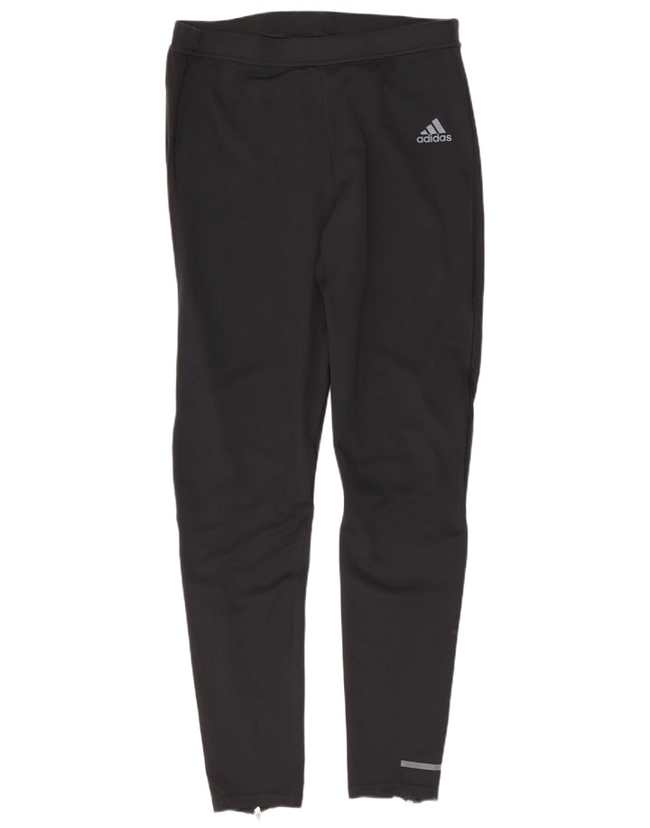 Leggings Adidas Aeroready Femininas UK 14 Grande Poliéster Preto