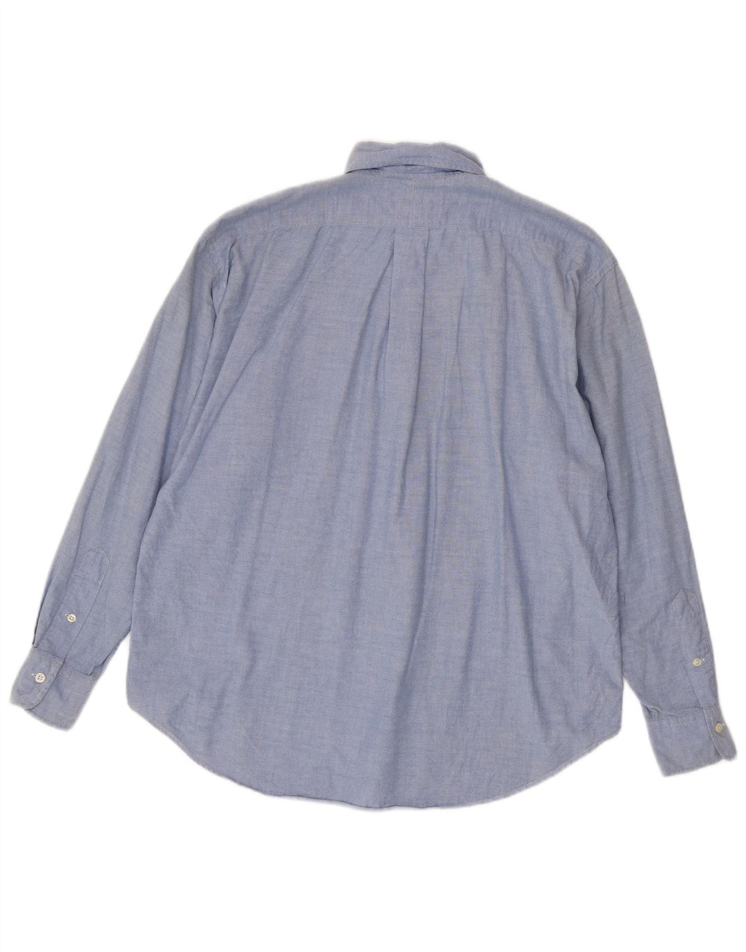 Camisa feminina POLO RALPH LAUREN EUA 8 algodão azul médio