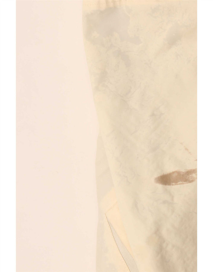 Jaqueta bomber masculina Musto Reino Unido 38 poliéster branco médio