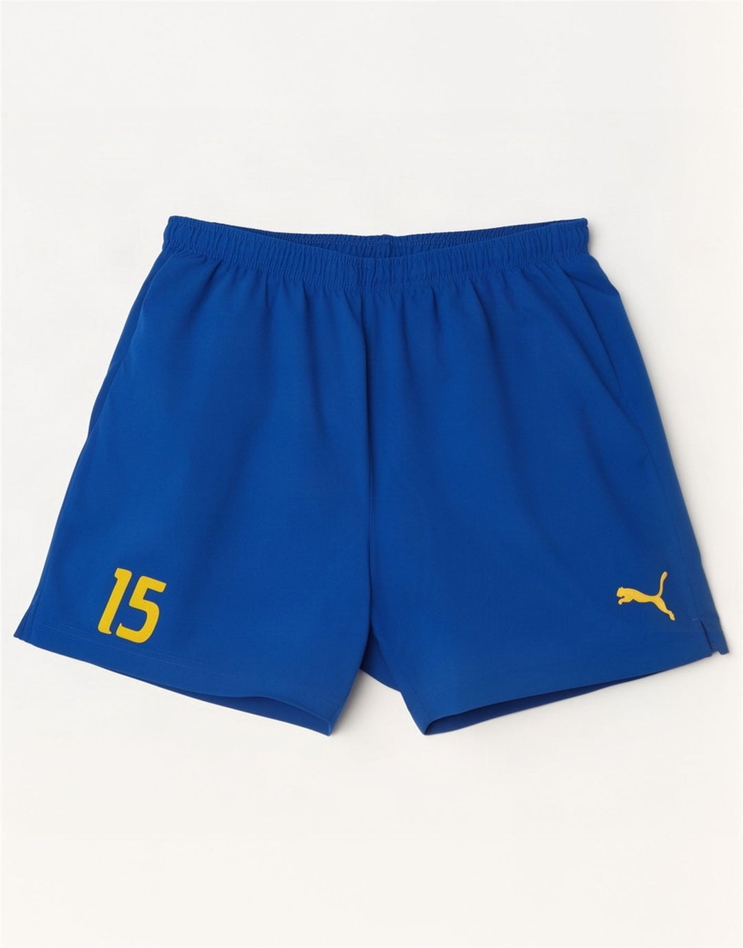 Shorts esportivos gráficos masculinos Puma XL azul