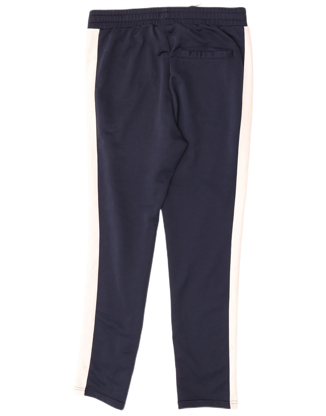 Calça de treino masculina Fila médio azul marinho colorblock poliéster