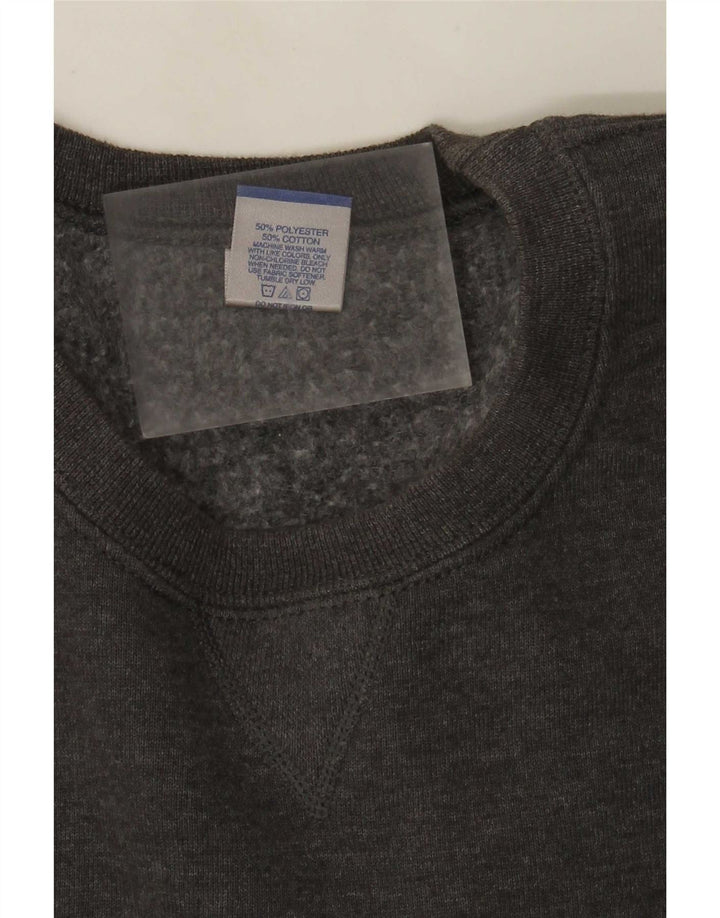 Russell Athletic Mens Moletom Jumper Grande Poliéster Cinza