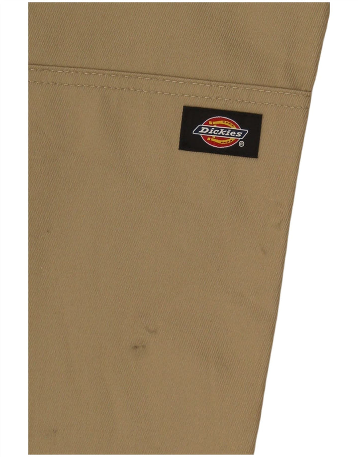 Calças cargo masculinas Dickies Loose Fit W42 L32 poliéster bege