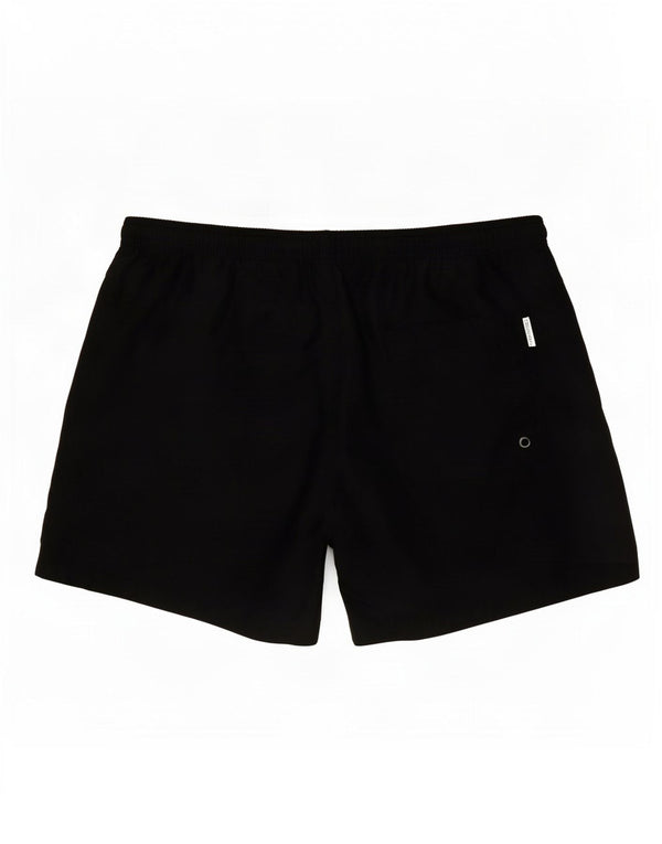 Calvin Klein Shorts de natação masculino gráfico grande poliéster colorido preto