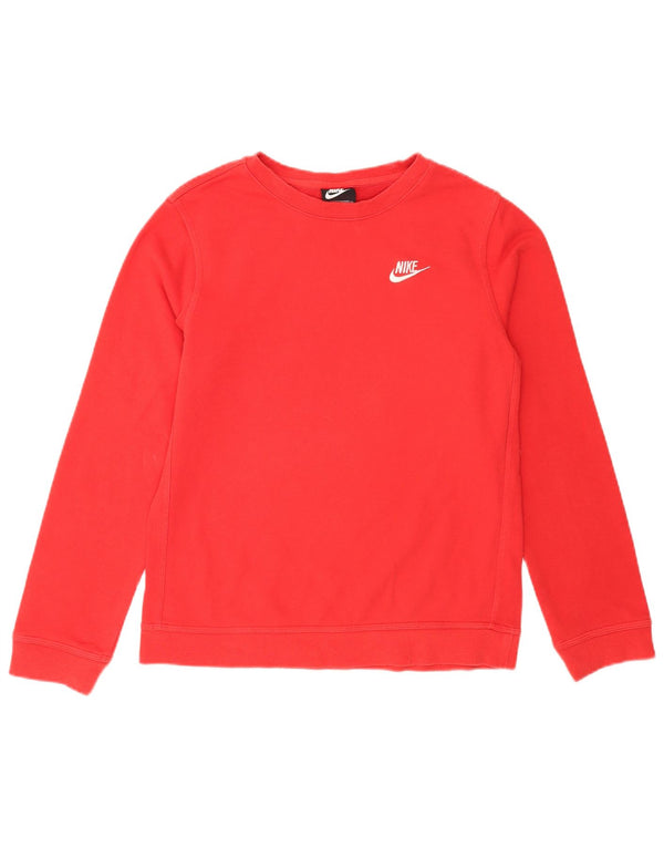 Moletom Nike Boys Standard Fit Jumper 13-14 Anos XL Vermelho Algodão