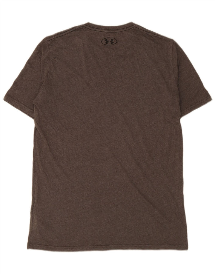 Camiseta masculina Under Armour pequena cinza