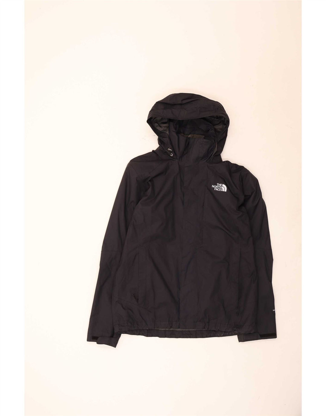 Jaqueta de chuva masculina com capuz The North Face UK 38 poliéster preto médio