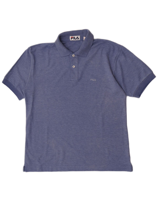 Camisa polo masculina Fila Loose Fit IT 44 XS azul