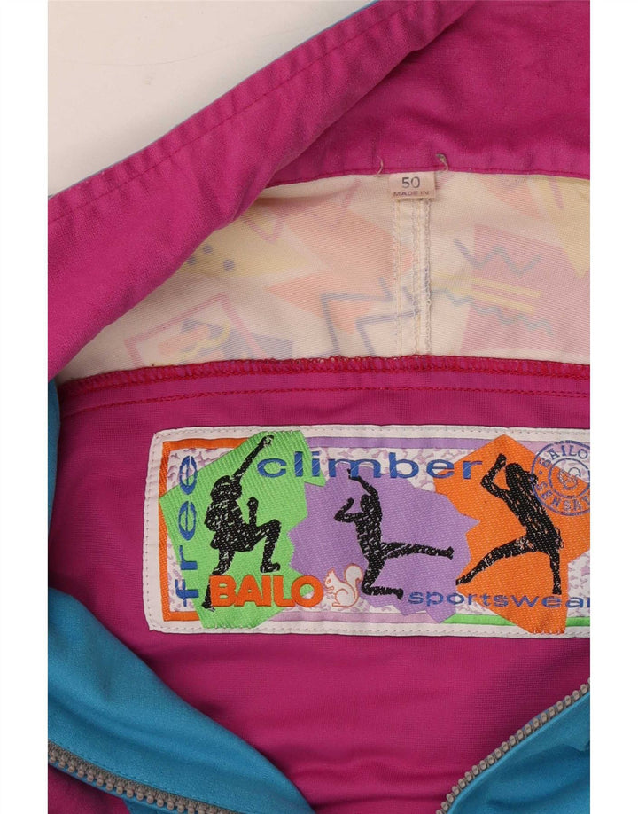 Bailo Mens Treino Top Jacket IT 50 Médio Multicolorido Retro