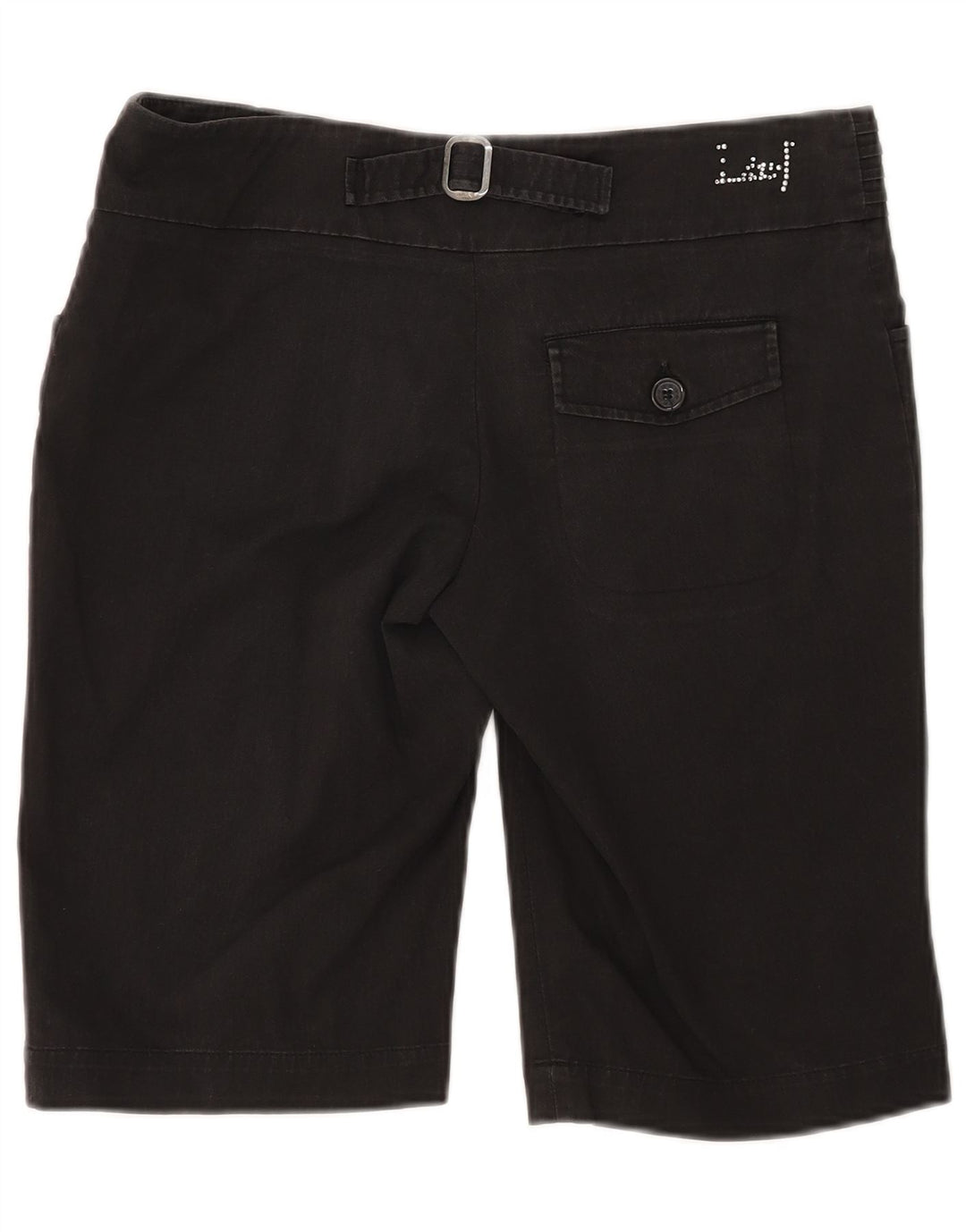 Liu Jo Shorts feminino casual W32 grande preto
