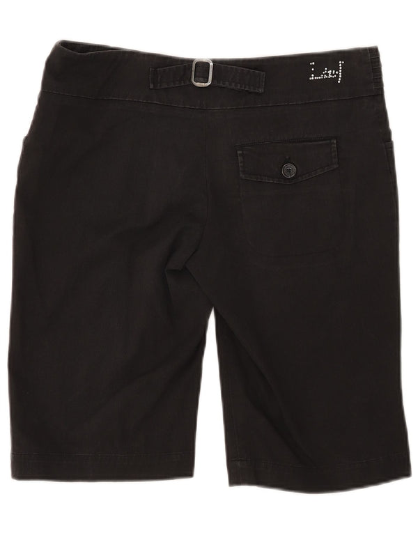 Liu Jo Shorts feminino casual W32 grande preto